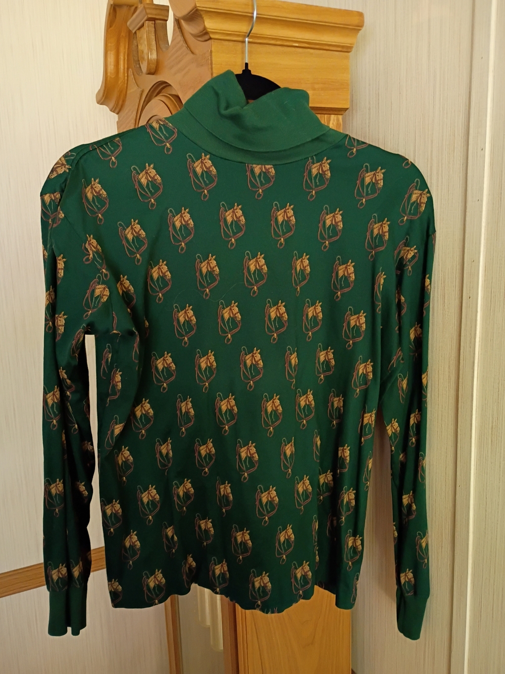 Ralph Lauren Woman's Equestrian Horse head Turtleneck